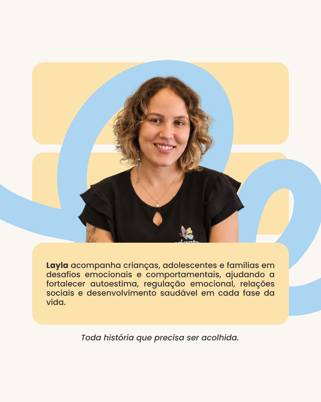 Layla — Profissional da Criants